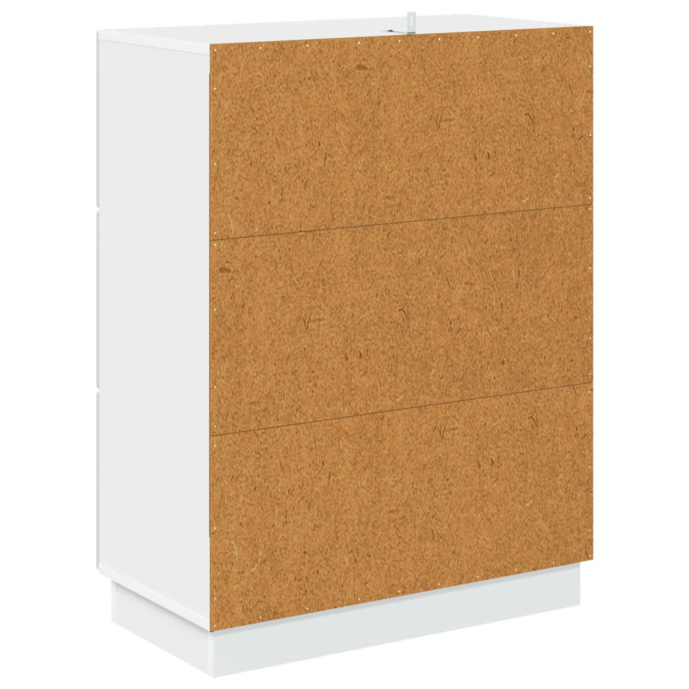Produktbild för Lådans skåp Vit 66 x 34,5 x 87 cm Konstruerat trä