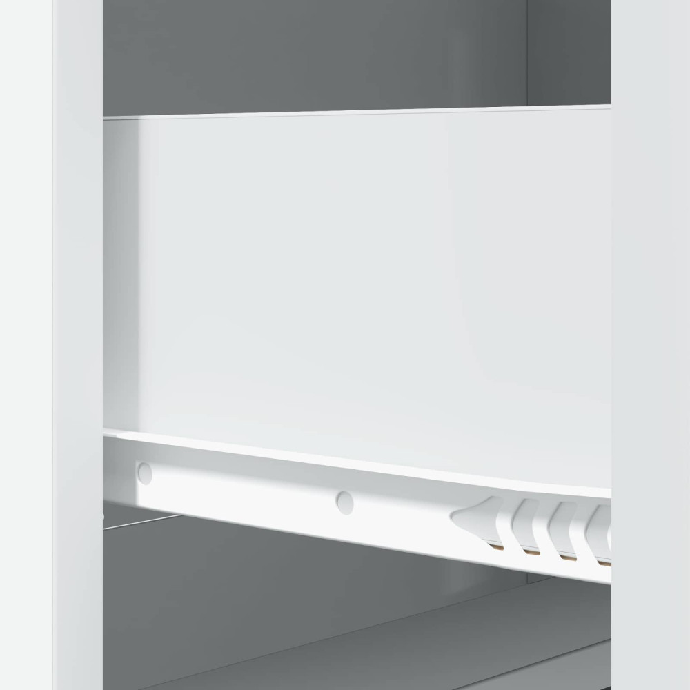 Produktbild för Lådans skåp Vit 66 x 34,5 x 87 cm Konstruerat trä