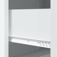 Produktbild för Lådans skåp Vit 66 x 34,5 x 87 cm Konstruerat trä