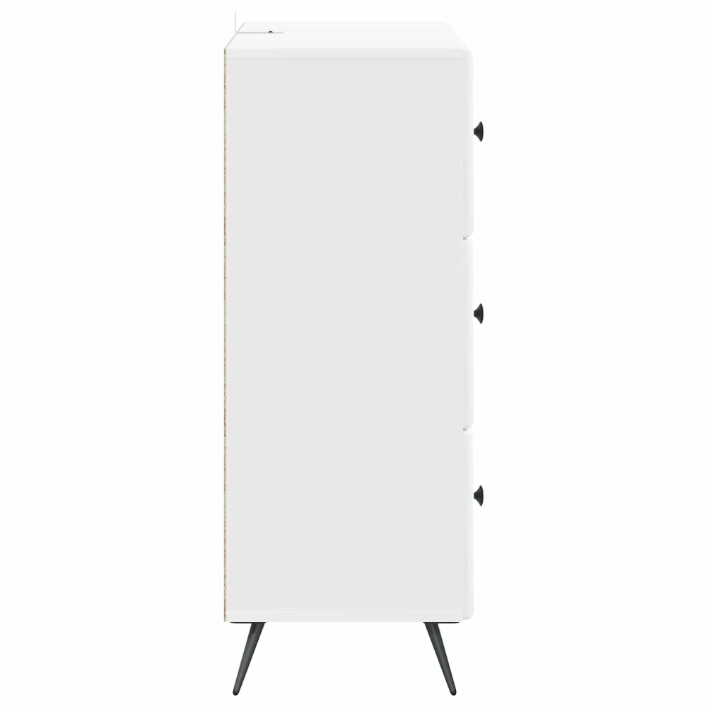 Produktbild för Lådans skåp Vit 66 x 34,5 x 90 cm Konstruerat trä