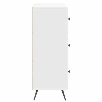 Produktbild för Lådans skåp Vit 66 x 34,5 x 90 cm Konstruerat trä