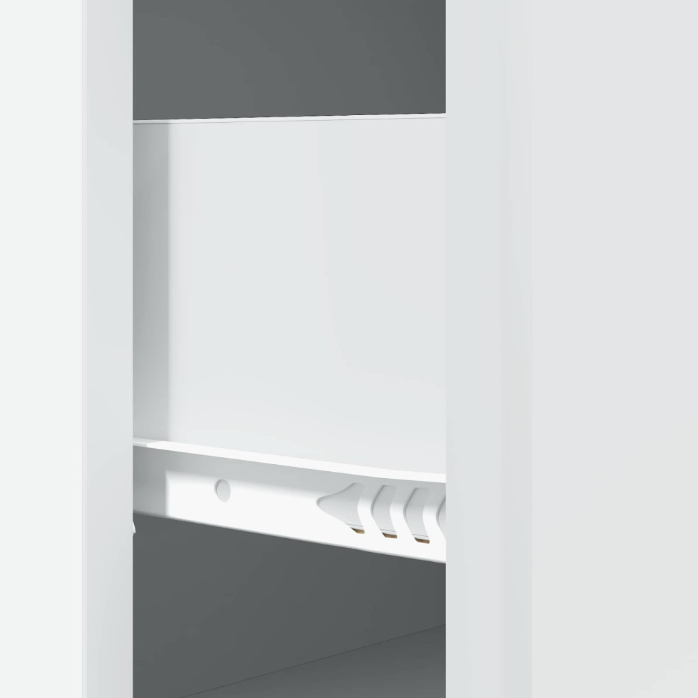 Produktbild för Lådans skåp Vit 66 x 34,5 x 90 cm Konstruerat trä