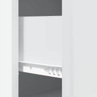 Produktbild för Lådans skåp Vit 66 x 34,5 x 90 cm Konstruerat trä