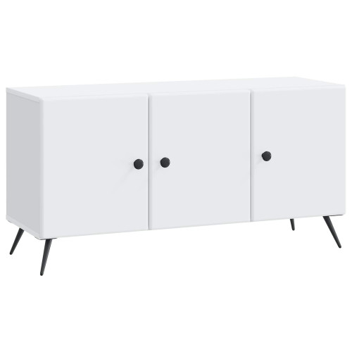 vidaXL TV-skåp Vit 99 x 34,5 x 50 cm Konstruerat trä - Tv-Bänkar