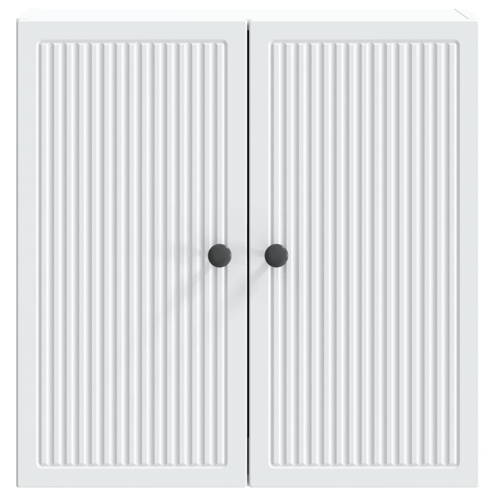 Produktbild för Väggmonterat skåp Vit 59 x 31 x 60 cm Konstruerat trä
