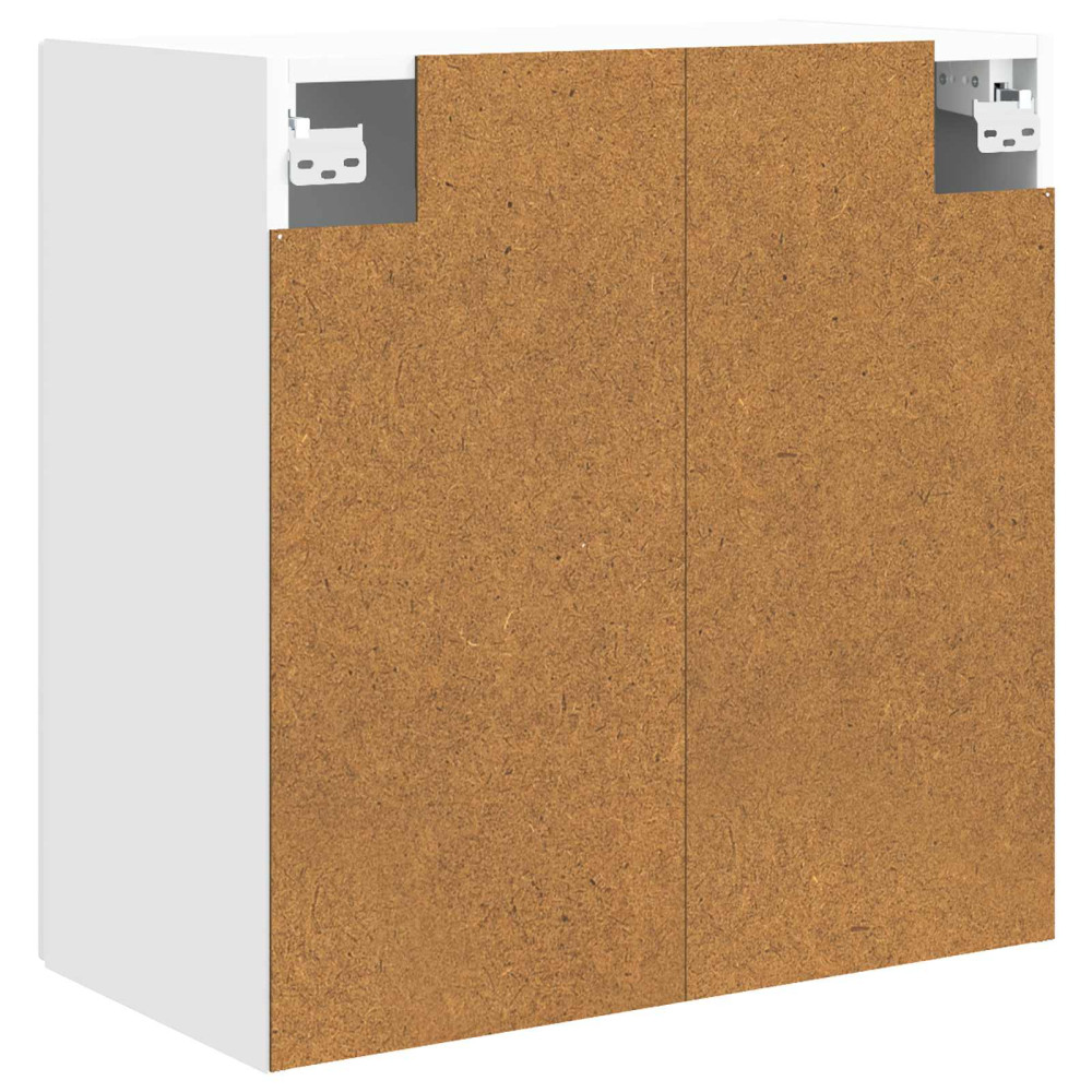 Produktbild för Väggmonterat skåp Vit 59 x 31 x 60 cm Konstruerat trä