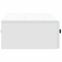 Produktbild för Väggmonterad sidobord Vit 87,5 x 34,5 x 17 cm Konstruerat trä