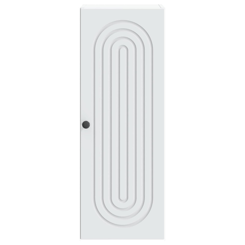 Produktbild för Väggmonterat skåp Vit 33 x 34,5 x 90 cm Konstruerat trä