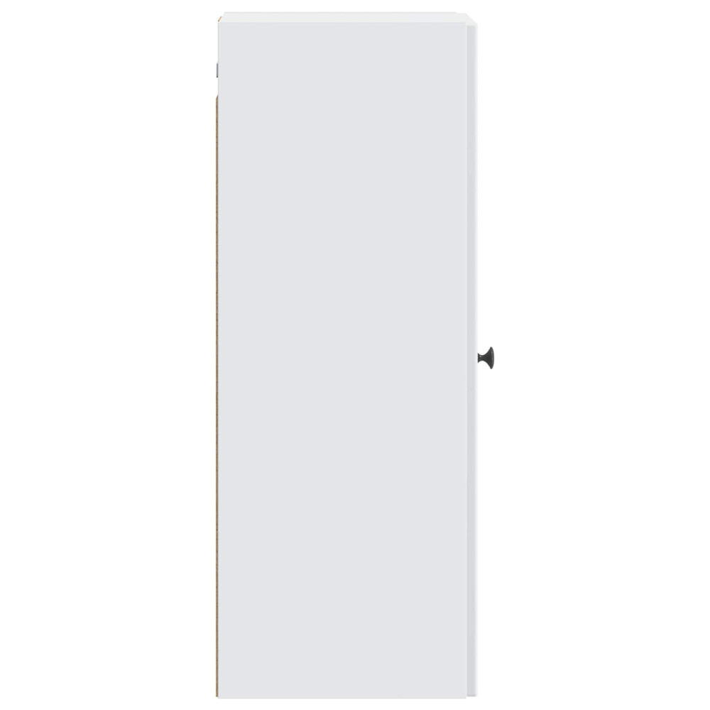 Produktbild för Väggmonterat skåp Vit 33 x 34,5 x 90 cm Konstruerat trä