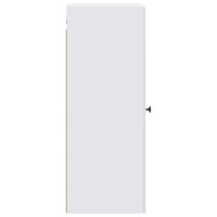 Produktbild för Väggmonterat skåp Vit 33 x 34,5 x 90 cm Konstruerat trä