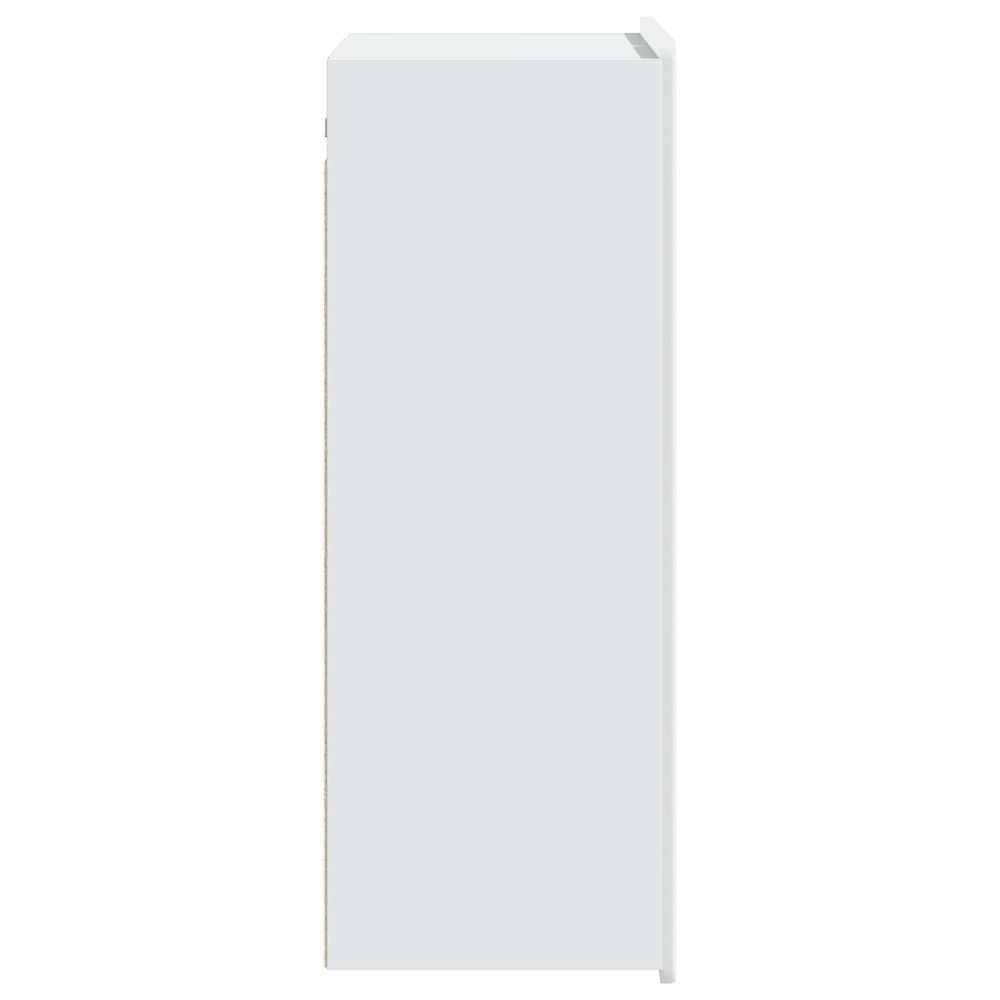 Produktbild för Väggmonterat skåp Vit 66 x 34,5 x 92 cm Konstruerat trä