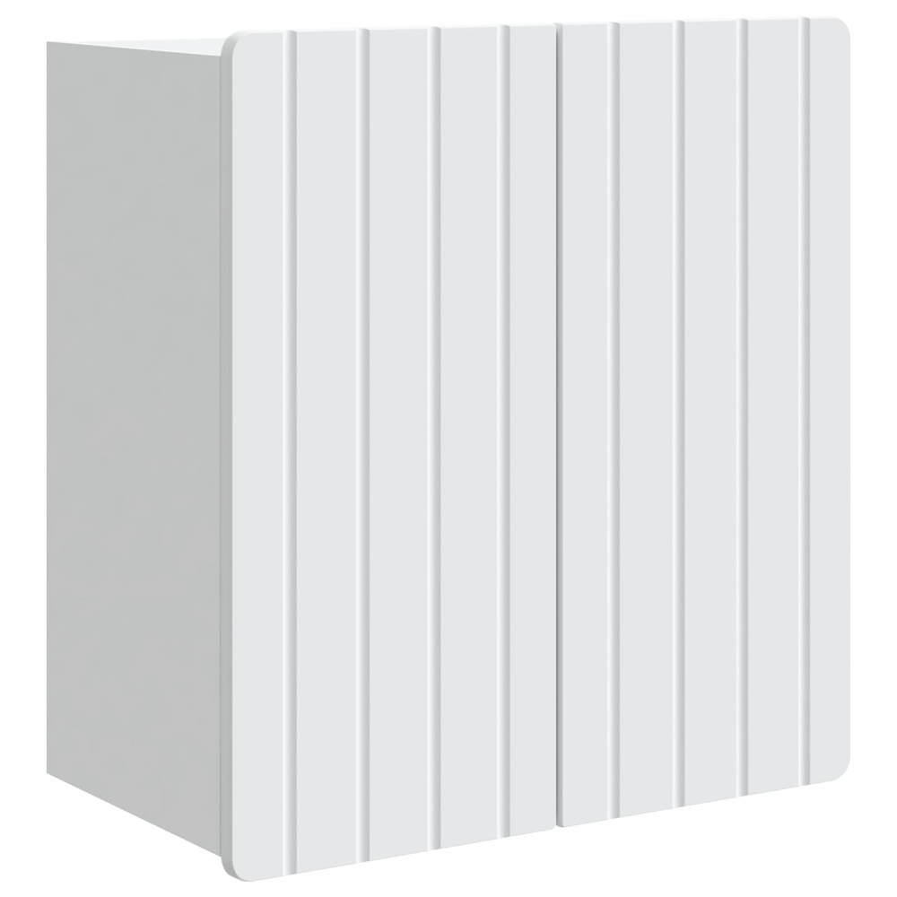 Produktbild för Väggmonterat skåp Vit 59 x 31 x 64 cm Konstruerat trä
