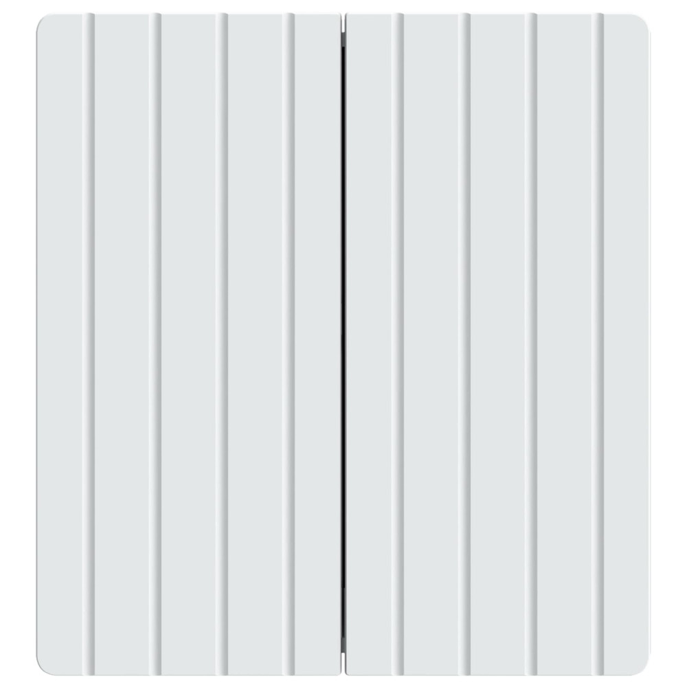 Produktbild för Väggmonterat skåp Vit 59 x 31 x 64 cm Konstruerat trä