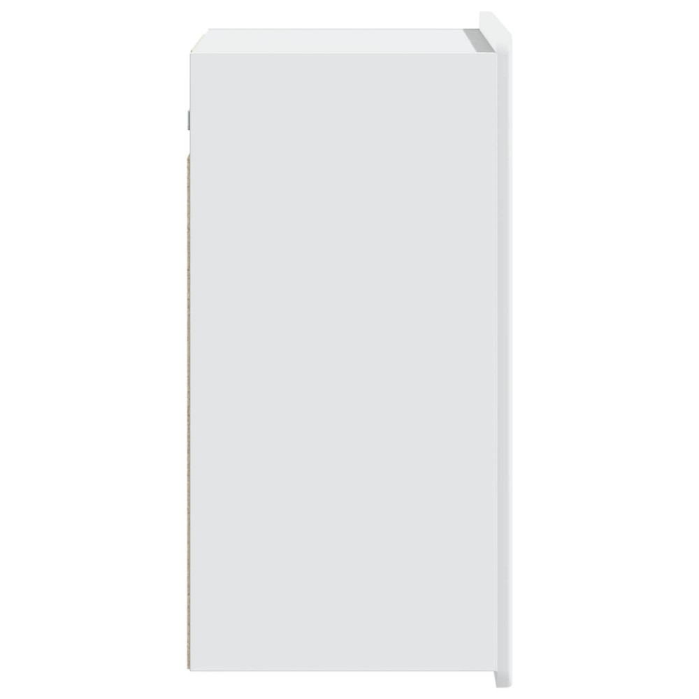 Produktbild för Väggmonterat skåp Vit 59 x 31 x 64 cm Konstruerat trä