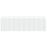 Produktbild för Väggmonterad sidobord Vit 59 x 34,5 x 17 cm Konstruerat trä