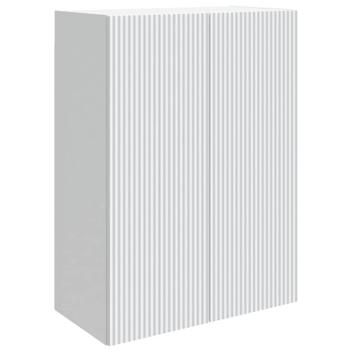 vidaXL Väggmonterat skåp Vit 66 x 34,5 x 90 cm Konstruerat trä