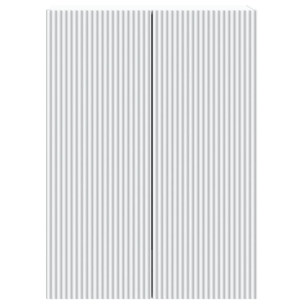 Produktbild för Väggmonterat skåp Vit 66 x 34,5 x 90 cm Konstruerat trä