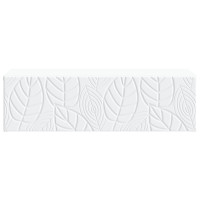 Produktbild för Väggmonterad sidobord Vit 87,5 x 34,5 x 17 cm Konstruerat trä