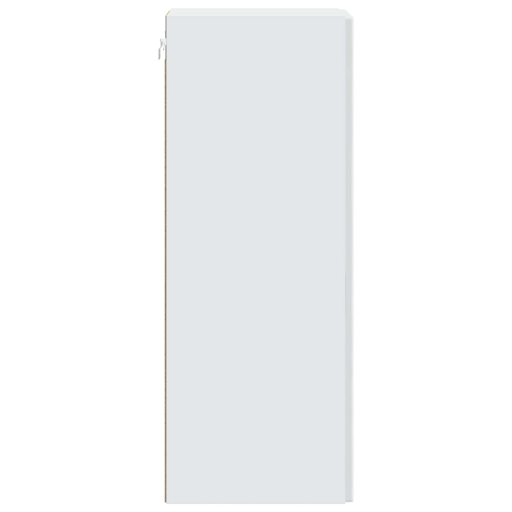 Produktbild för Väggmonterat skåp Vit 66 x 34,5 x 90 cm Konstruerat trä