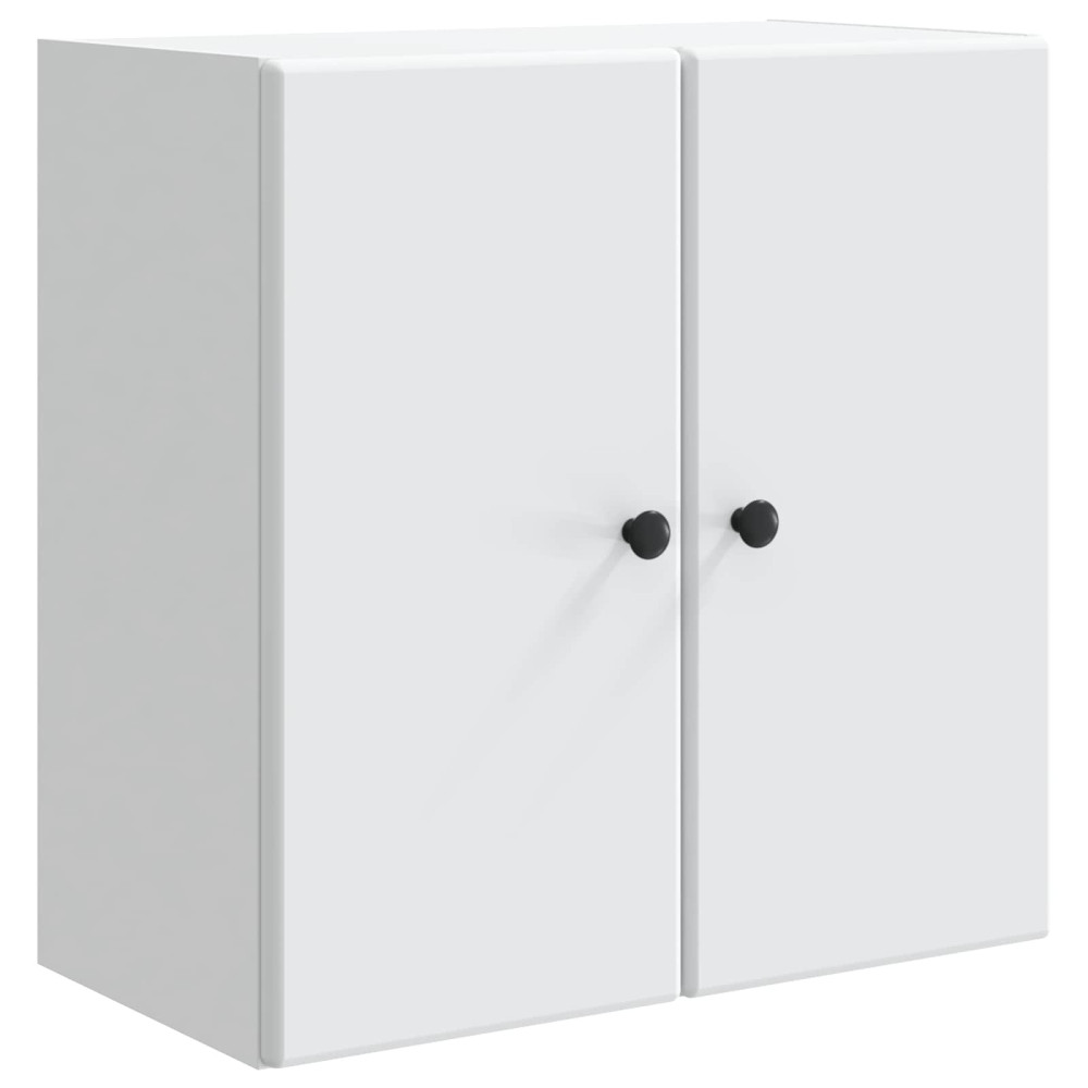 Produktbild för Väggmonterat skåp Vit 59 x 31 x 60 cm Konstruerat trä