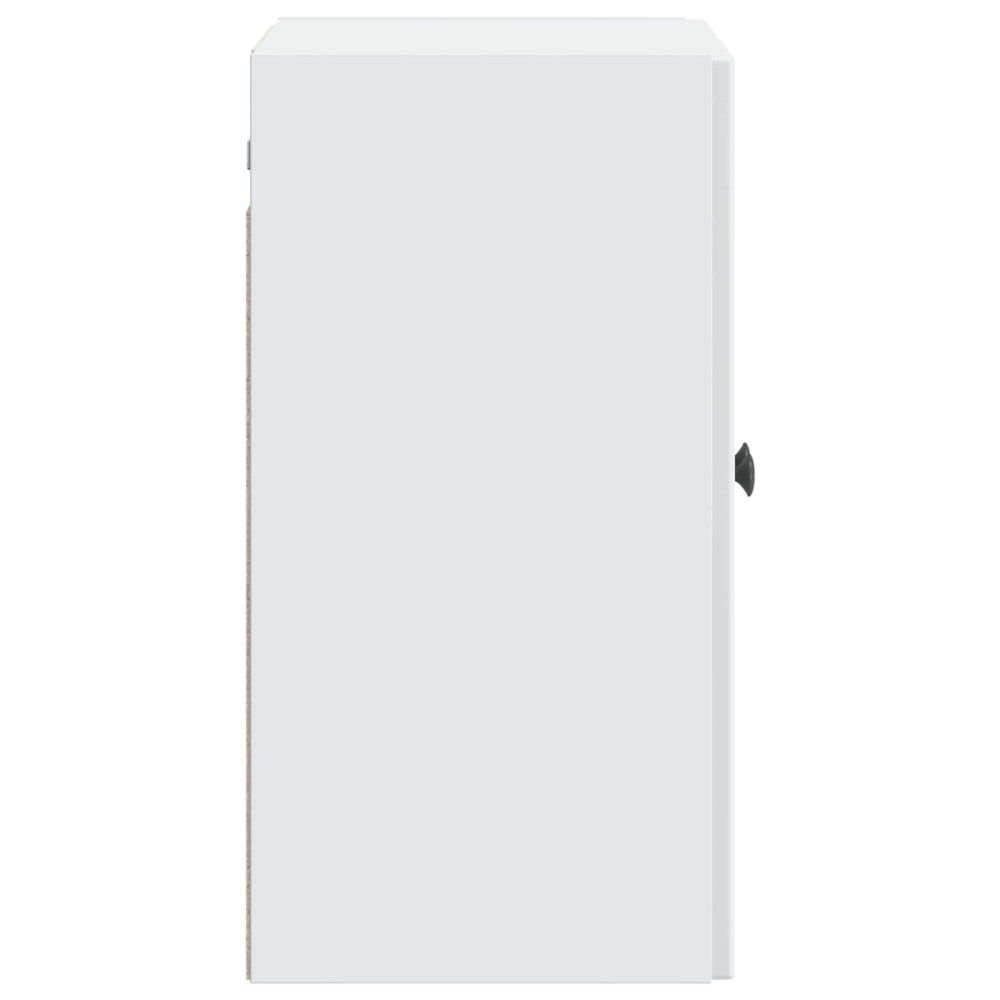 Produktbild för Väggmonterat skåp Vit 59 x 31 x 60 cm Konstruerat trä