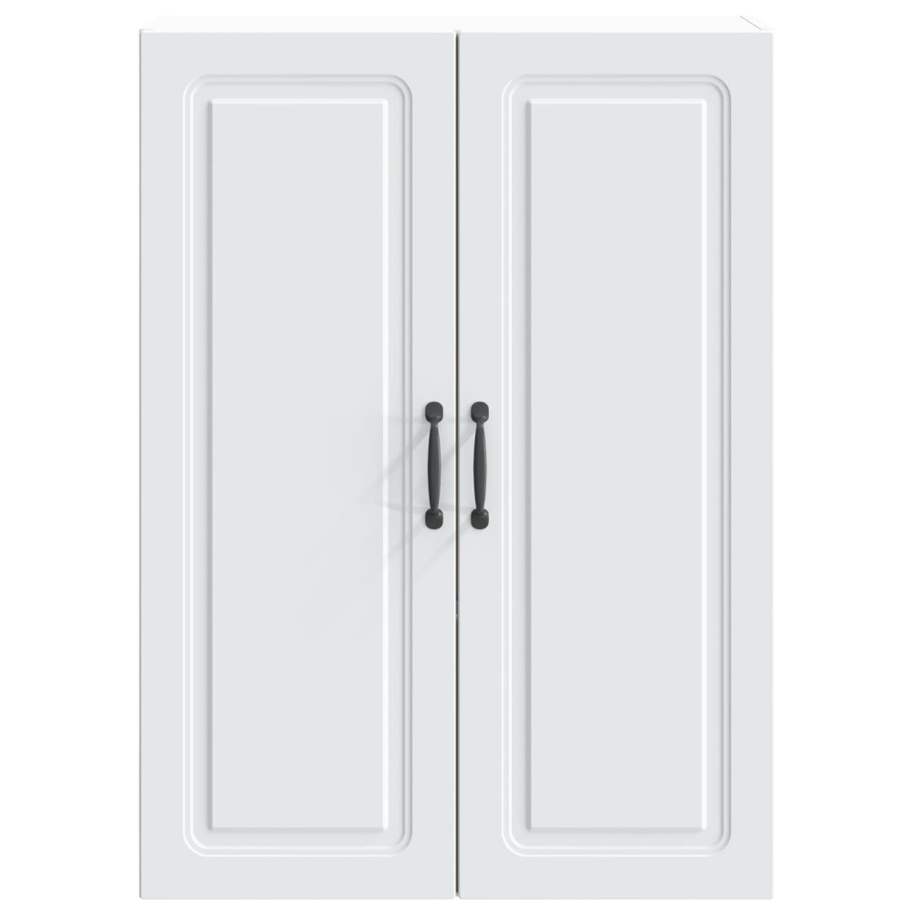 Produktbild för Väggmonterat skåp Vit 66 x 34,5 x 90 cm Konstruerat trä