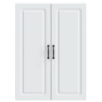 Produktbild för Väggmonterat skåp Vit 66 x 34,5 x 90 cm Konstruerat trä
