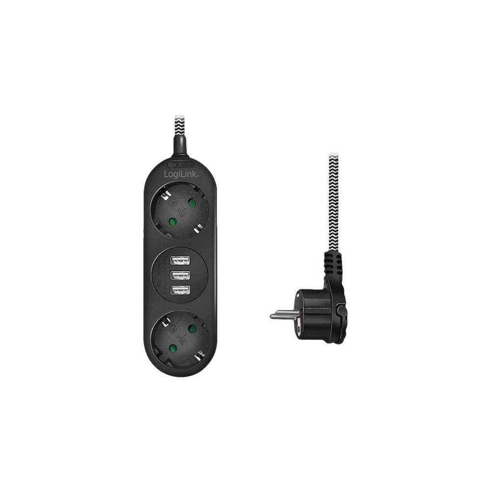 Produktbild för LogiLink - effektband - 3680 Watt
