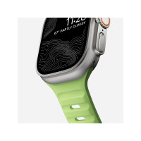 Produktbild för Nomad Sport Band, Band, Smartwatch, Ljusgrön, Apple, Ultra /...
