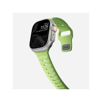 Produktbild för Nomad Sport Band, Band, Smartwatch, Ljusgrön, Apple, Ultra /...