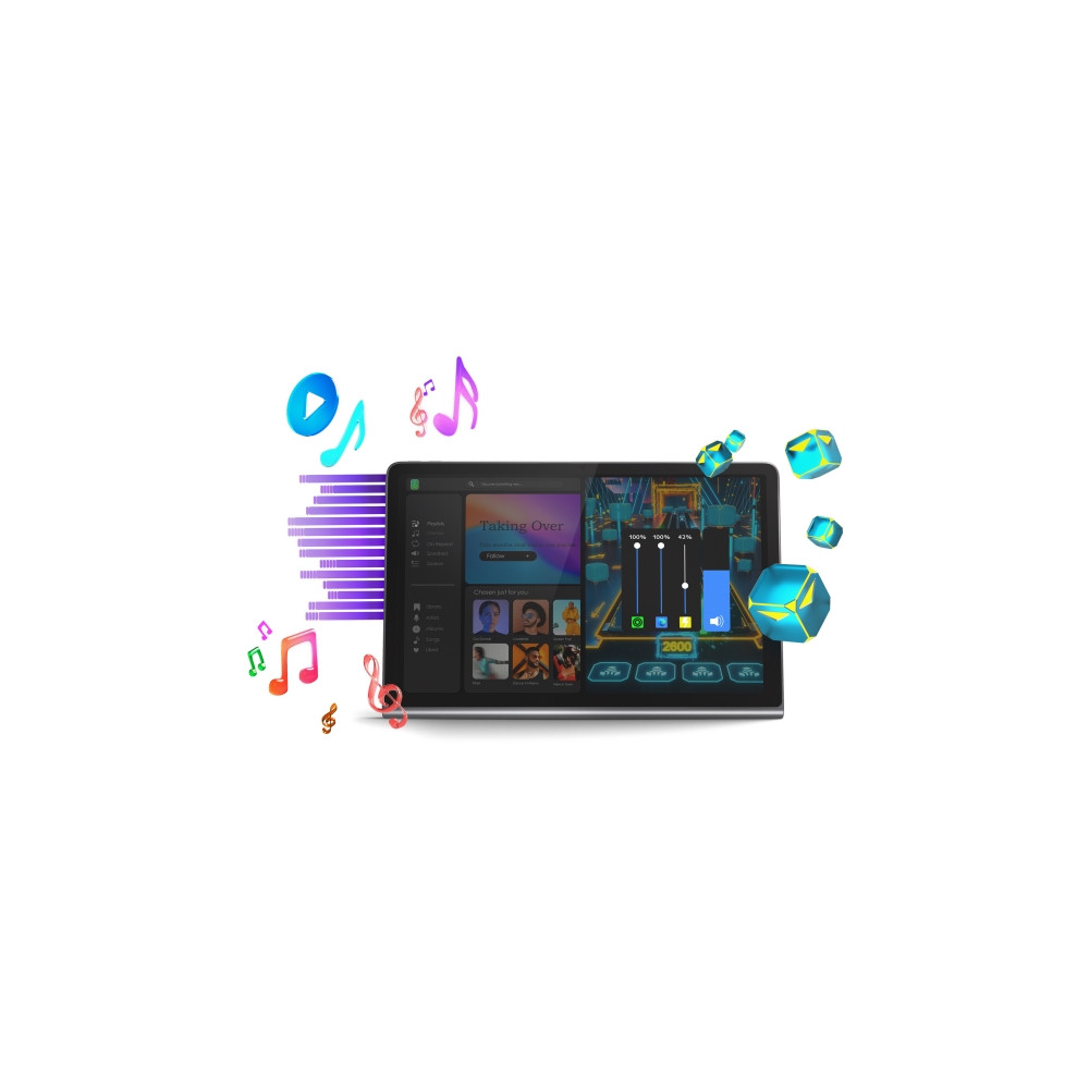 Produktbild för Lenovo Tab Plus ZADX - surfplatta - Android 14 eller senare - 128 GB - 11.5"