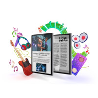 Produktbild för Lenovo Tab Plus ZADX - surfplatta - Android 14 eller senare - 128 GB - 11.5"