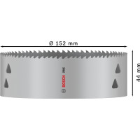 Produktbild för Bosch PRO Multi Material, Single, Borr, Gipsvägg, Metall, Ic...