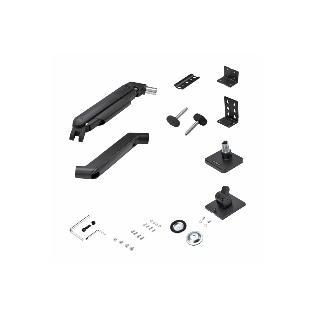Produktbild för StarTech.com Monitor Desk Mount For 49" Ultrawide Curved Screen, Max 44lb monteringssats - justerbar arm med mekanisk fjäder - för LCD-display/krökt LCD-display - svart