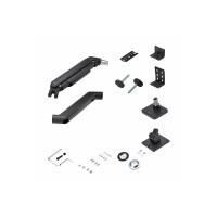 Produktbild för StarTech.com Monitor Desk Mount For 49" Ultrawide Curved Screen, Max 44lb monteringssats - justerbar arm med mekanisk fjäder - för LCD-display/krökt LCD-display - svart