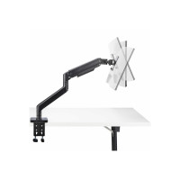 Produktbild för StarTech.com Monitor Desk Mount For 49" Ultrawide Curved Screen, Max 44lb monteringssats - justerbar arm med mekanisk fjäder - för LCD-display/krökt LCD-display - svart