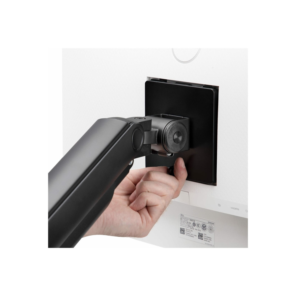 Produktbild för StarTech.com Monitor Desk Mount For 49" Ultrawide Curved Screen, Max 44lb monteringssats - justerbar arm med mekanisk fjäder - för LCD-display/krökt LCD-display - svart