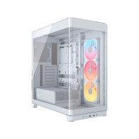 Produktbild för CORSAIR iCUE LINK FRAME 4500X LX-R RGB - mid tower - utökad ATX