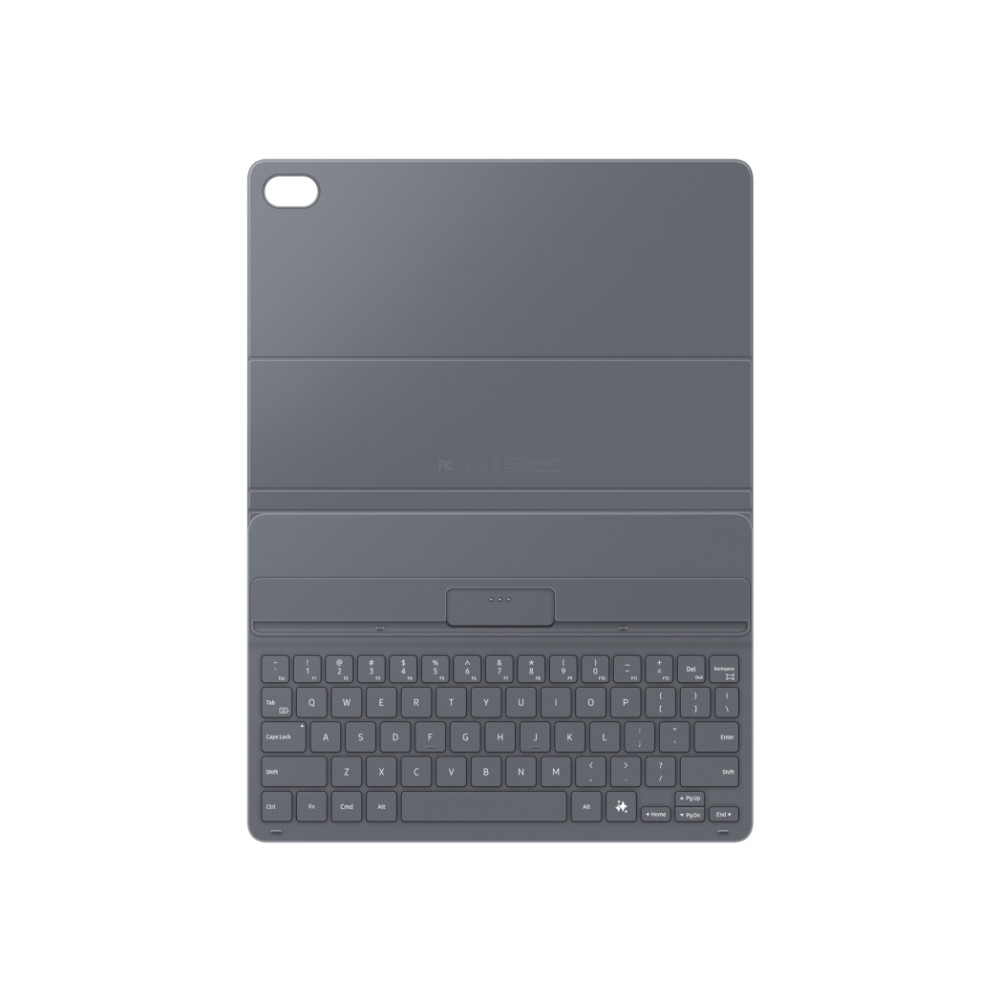 Produktbild för Samsung EF-DX730 - tangentbord och foliefodral (bokomslag) - Slimmad - svart Inmatningsenhet
