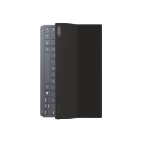 Produktbild för Samsung EF-DX730 - tangentbord och foliefodral (bokomslag) - Slimmad - svart Inmatningsenhet