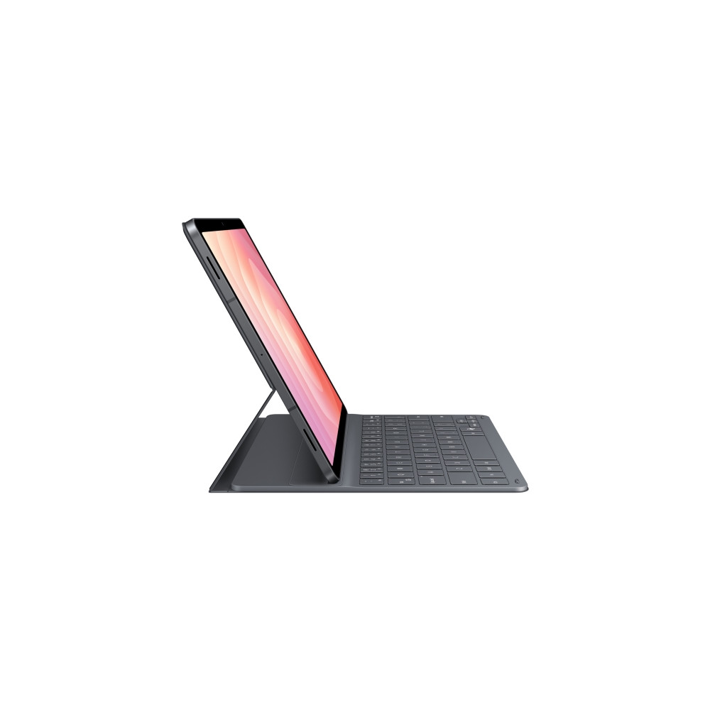 Produktbild för Samsung EF-DX730 - tangentbord och foliefodral (bokomslag) - Slimmad - svart Inmatningsenhet