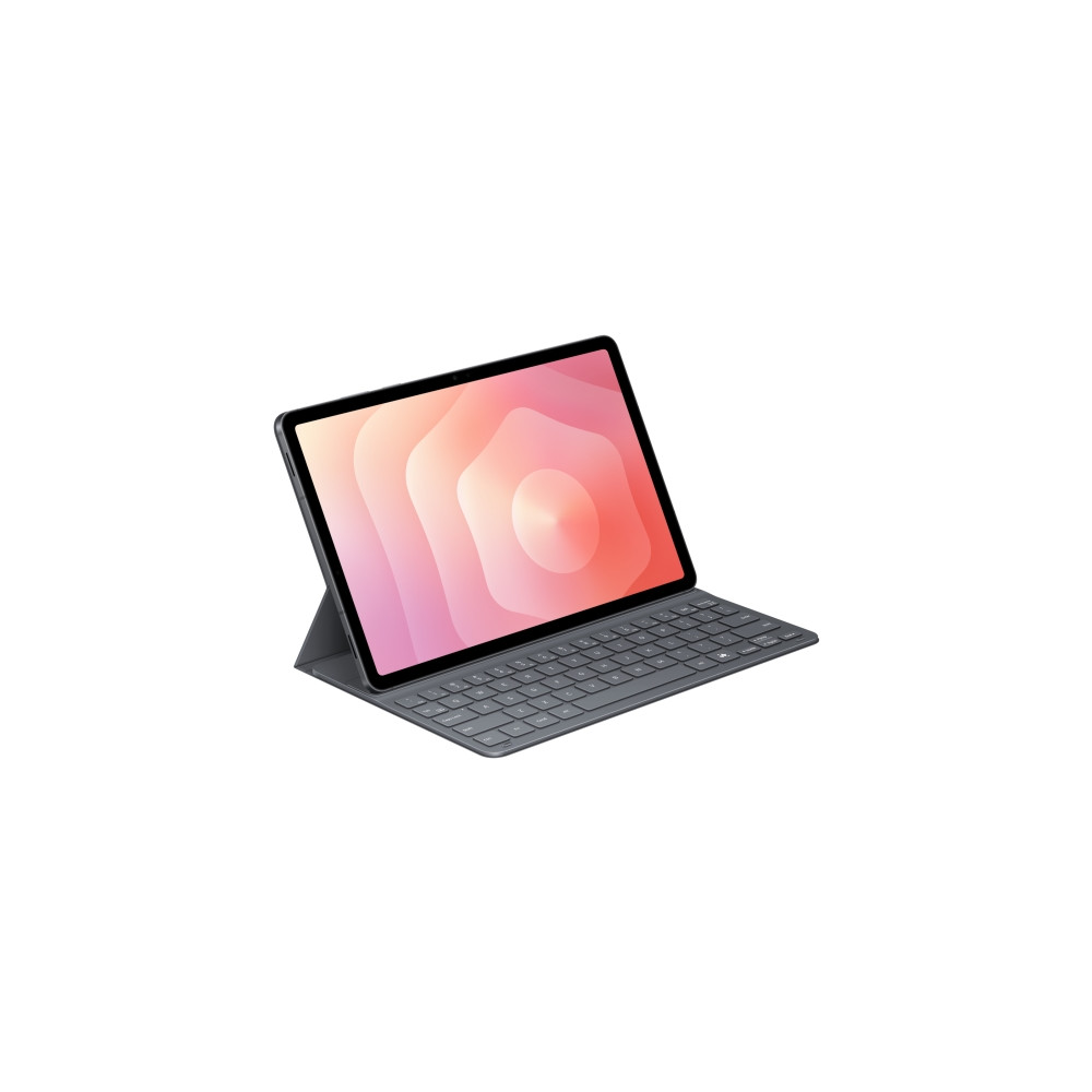 Produktbild för Samsung EF-DX730 - tangentbord och foliefodral (bokomslag) - Slimmad - svart Inmatningsenhet