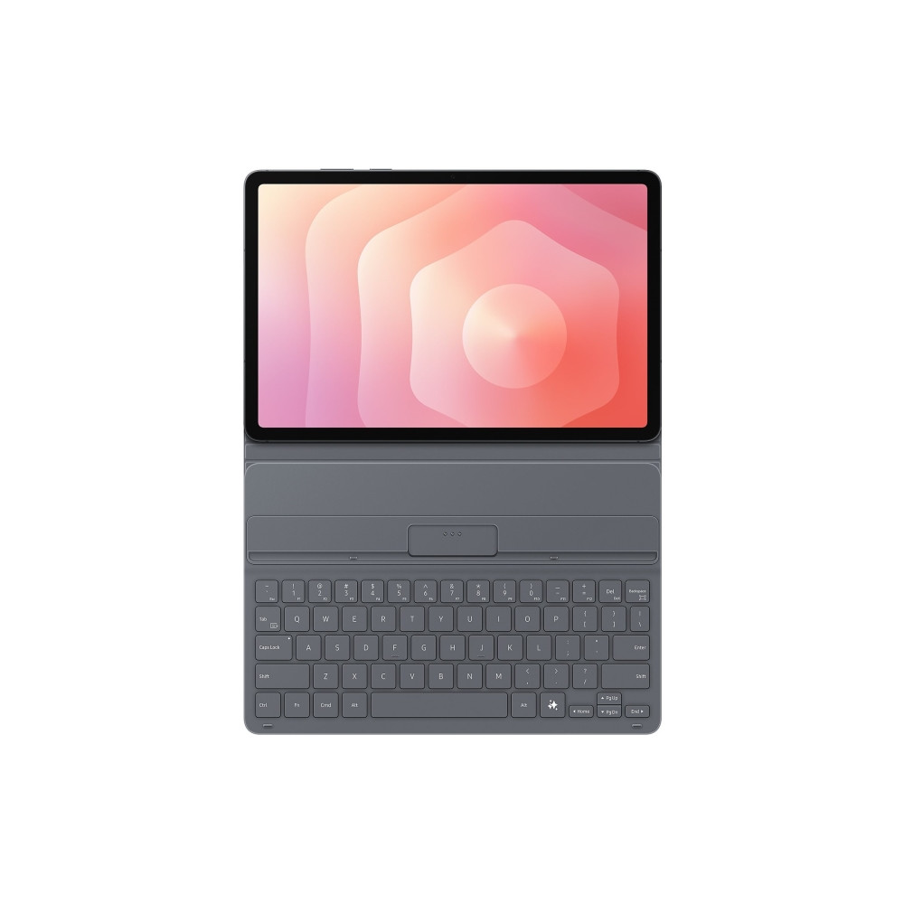 Produktbild för Samsung EF-DX730 - tangentbord och foliefodral (bokomslag) - Slimmad - svart Inmatningsenhet