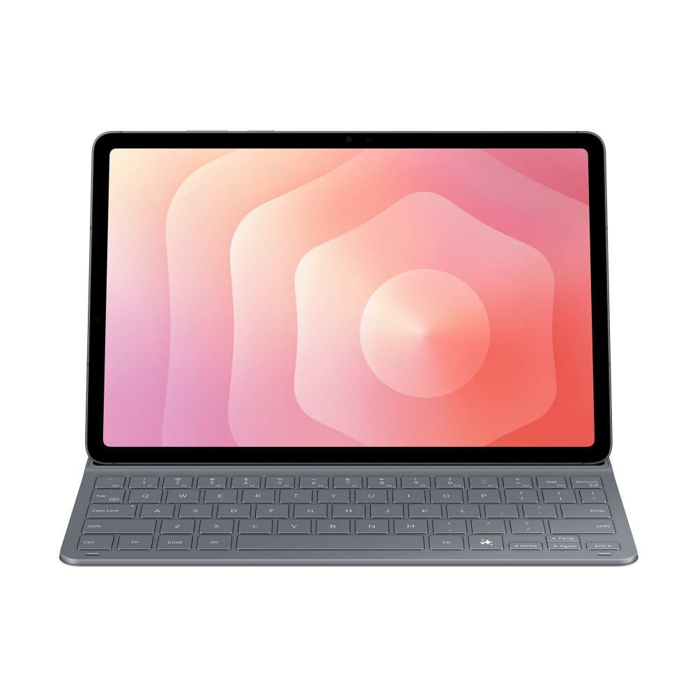 Produktbild för Samsung EF-DX730 - tangentbord och foliefodral (bokomslag) - Slimmad - svart Inmatningsenhet