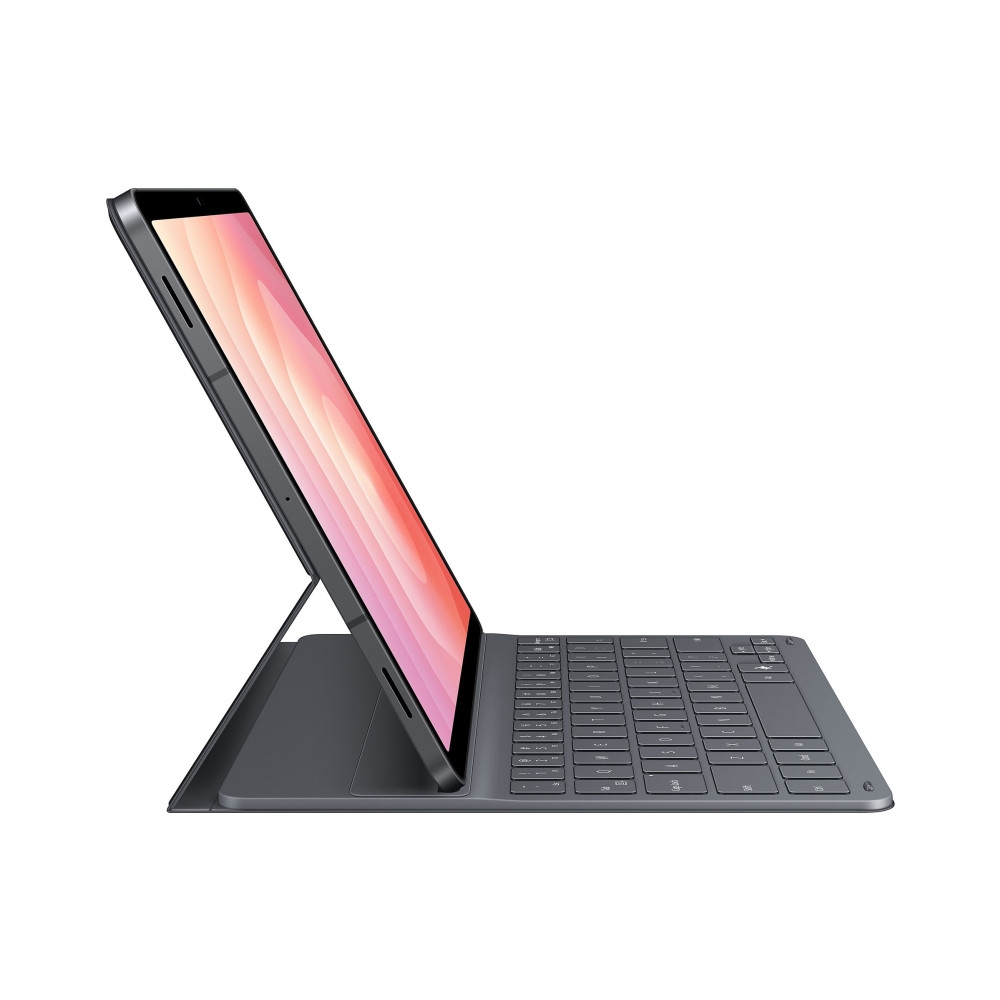 Produktbild för Samsung EF-DX730 - tangentbord och foliefodral (bokomslag) - Slimmad - svart Inmatningsenhet