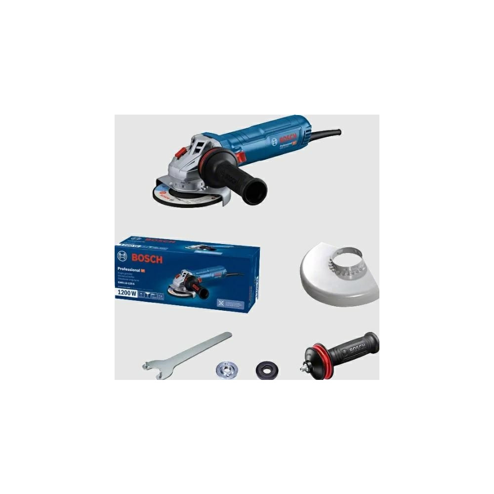 Produktbild för Bosch GWS 12-125 S Professional, 11000 RPM, 12,5 cm, AC, 2,2...