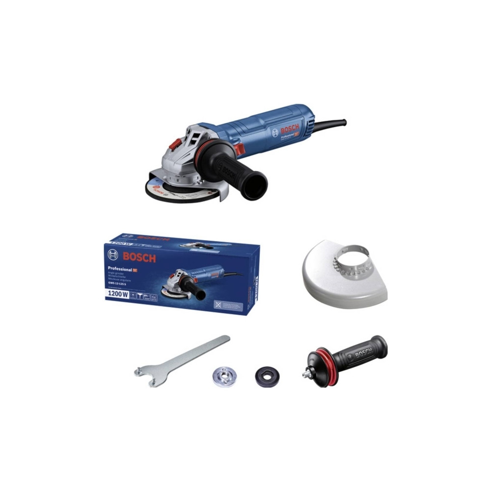 Produktbild för Bosch GWS 12-125 S Professional, 11000 RPM, 12,5 cm, AC, 2,2...