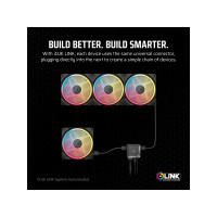 Produktbild för CORSAIR iCUE Link LX140-R RGB - lådfläkt - omkastat blad