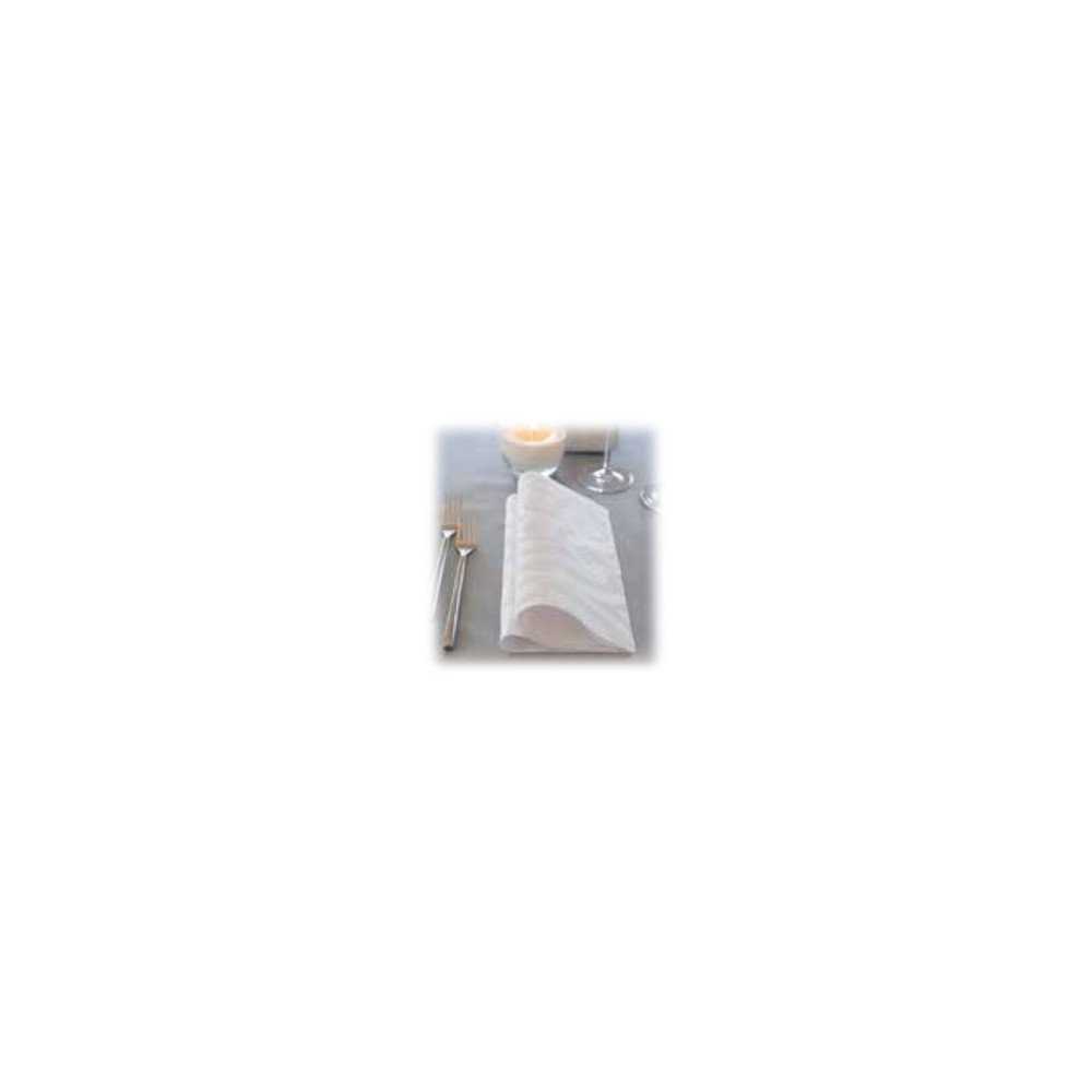 Produktbild för Duni Elegance® servett Lily 40x40 cm vit