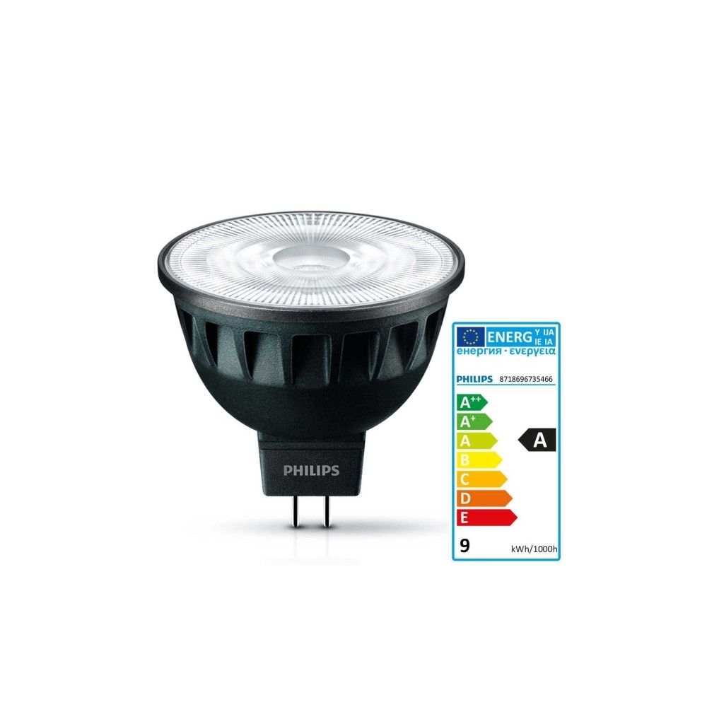 Produktbild för Philips MASTER ExpertColor - LED-spotlight - form: MR16 - GU5.3 - 7.5 W - vitt ljus - 3000 K